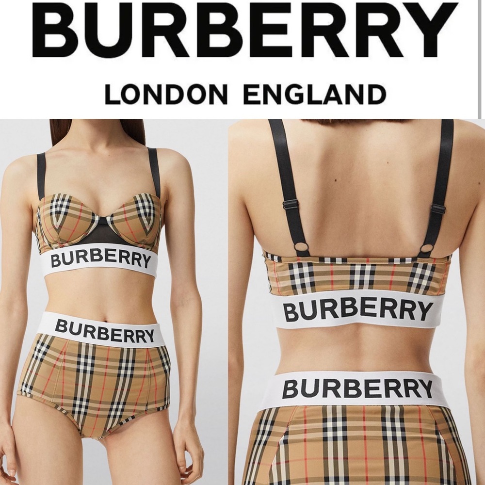 Burberry Bethany corset Bikini top 💕